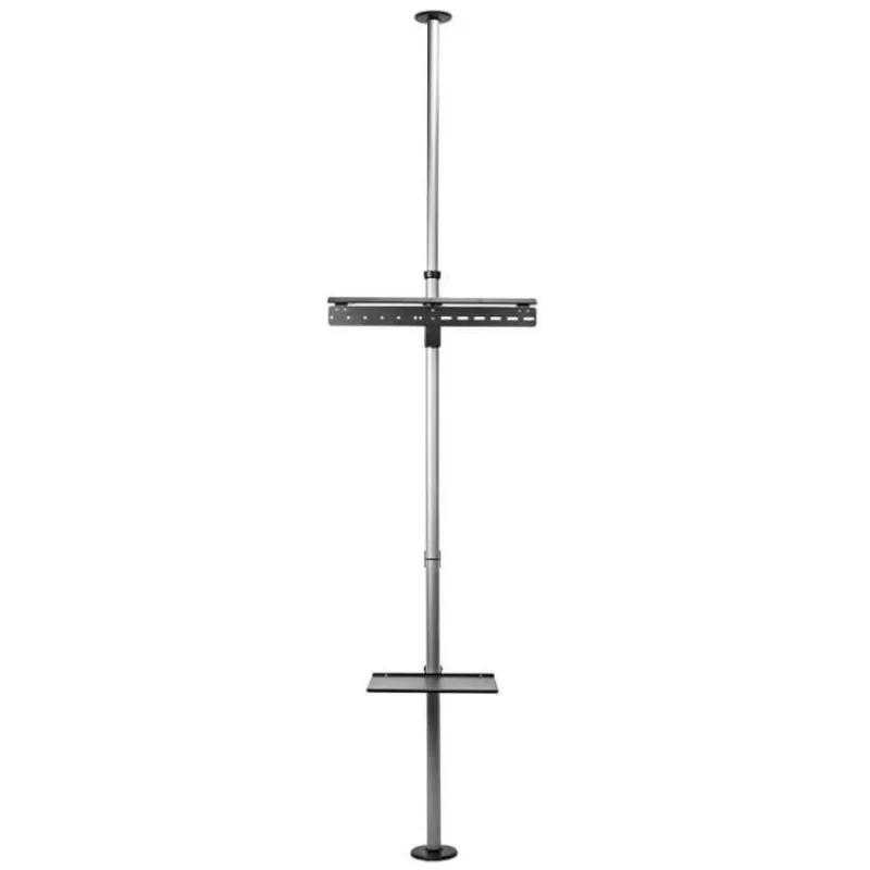 NEDIS držák/stojan na TV/ 37 - 70"/ nosnost 30 kg/ otočný/ nastavitelné výšky/ Full motion/ ocel/ černo-stříbrný (TVSM5750BK)