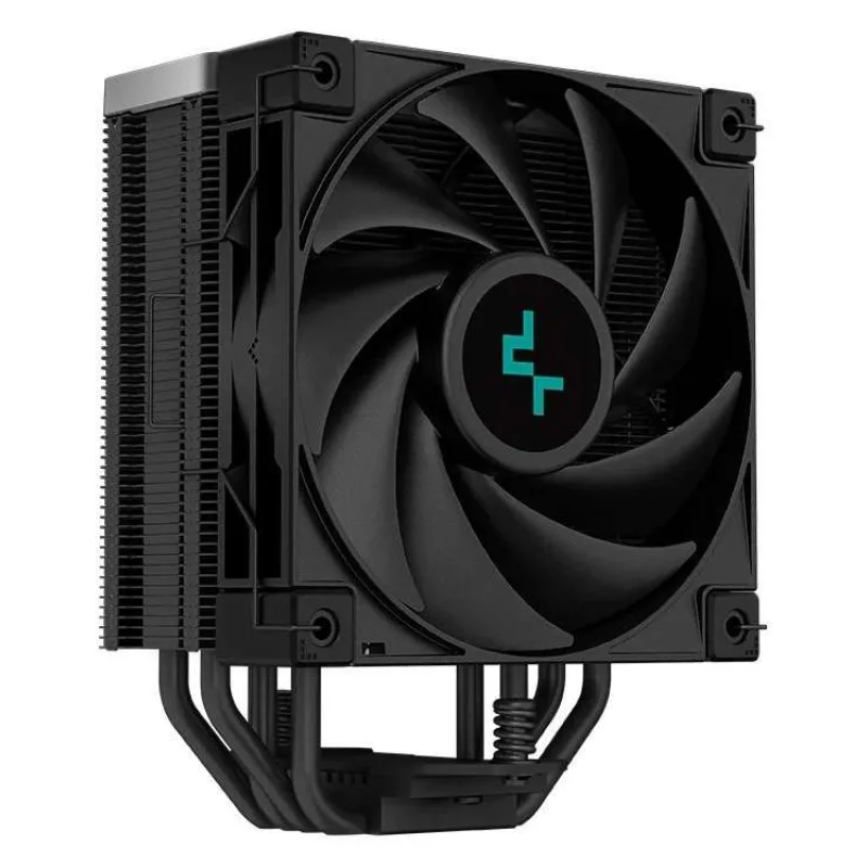 DEEPCOOL chladič AK400 Zero Dark / 120mm fan / 4x heatpipes / PWM / pro Intel i AMD / komplet černý (R-AK400-BKNNMN-G-2)