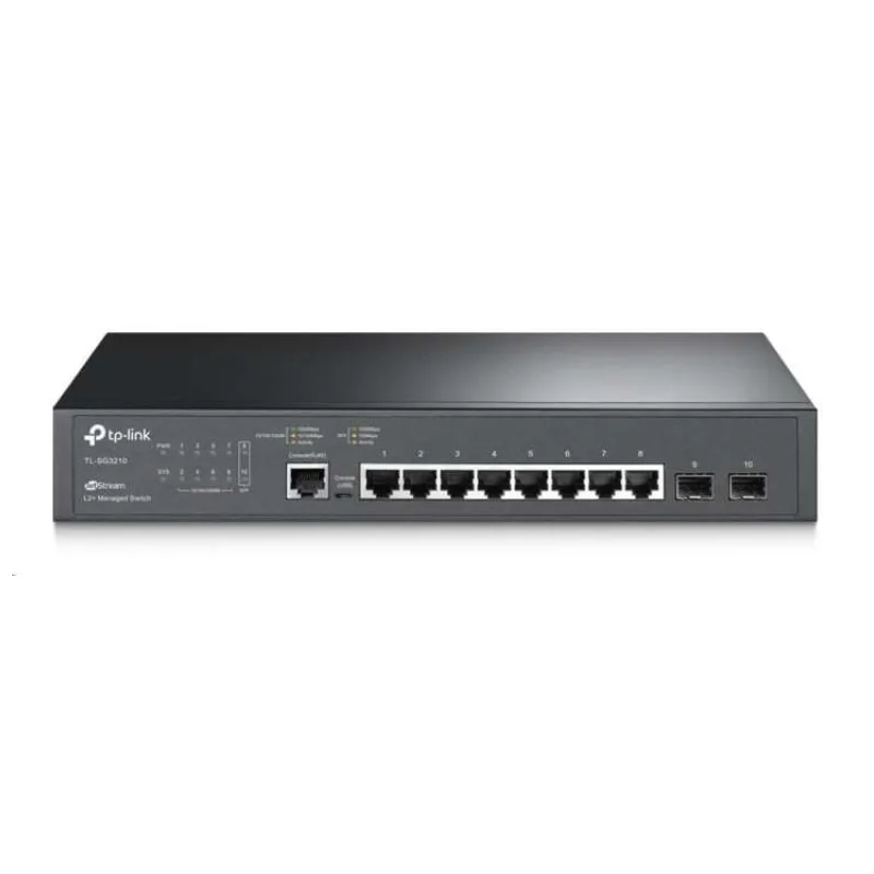TP-Link TL-SG3210 8portový gigabitový řízený switch L2 Lite JetStream™ se 2 sloty SFP, OMADA SDN (SG3210)