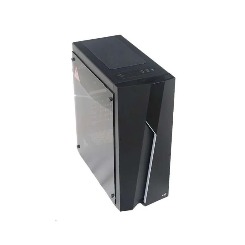 Aerocool Bolt, skrinka ATX, RGB LED, ventilátor, čierna (Bolt-A-BK-v1)