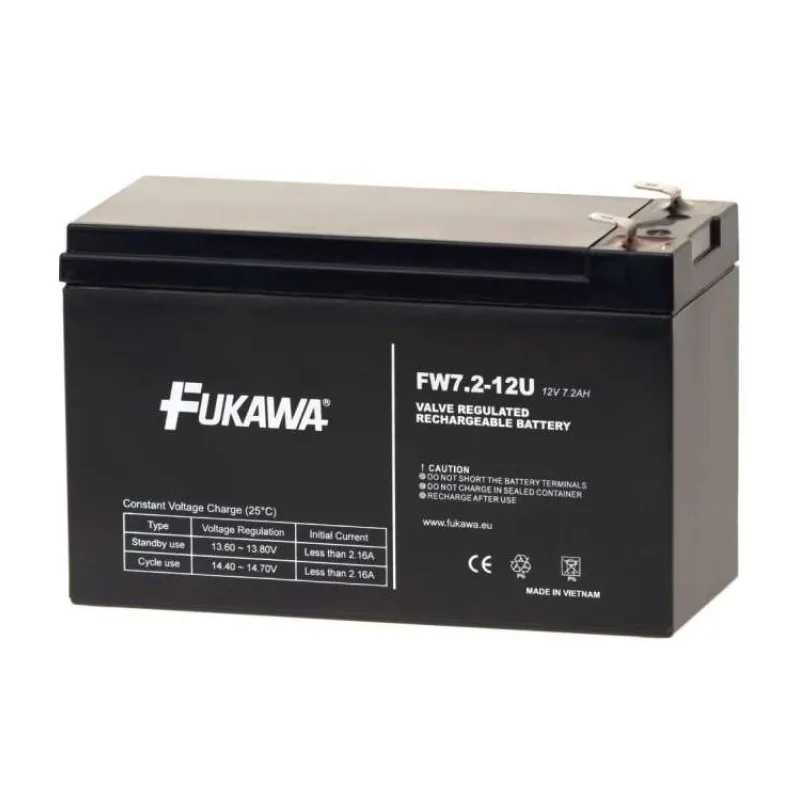Akumulátor FUKAWA FW 7.2-12 F2U (12V 7,2Ah/7Ah) (11509)