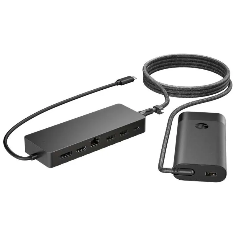 HP Universal USB-C Hub and Laptop Charger Combo (9H0H9AA#ABB)