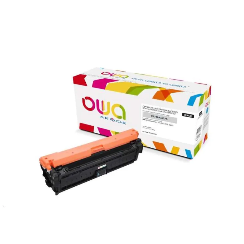 OWA Armor toner pre HP Color Laserjet CP5220, 5225, 7000 strán, CE740A, čierna/čierna (K15583OW)