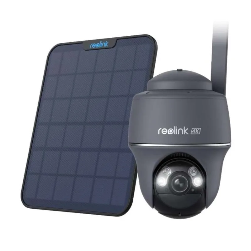REOLINK bezpečnostní kamera Go Series G440, Go Ultra, 8MP 4G LTE, Solární panel 2, šedá (6976930228026)