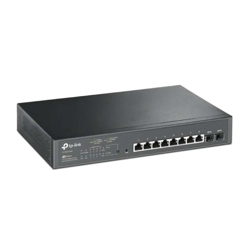 TP-Link TL-SG2210MP JetStream Switch, 8x GLAN PoE+, 2x SFP budget 150W, OMADA SDN (SG2210MP)