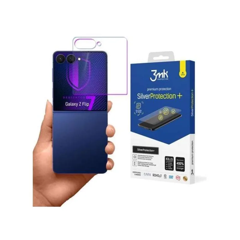 3mk ochranná folie SilverProtection+ pro Samsung Galaxy Z Flip 7 (5903108675352)