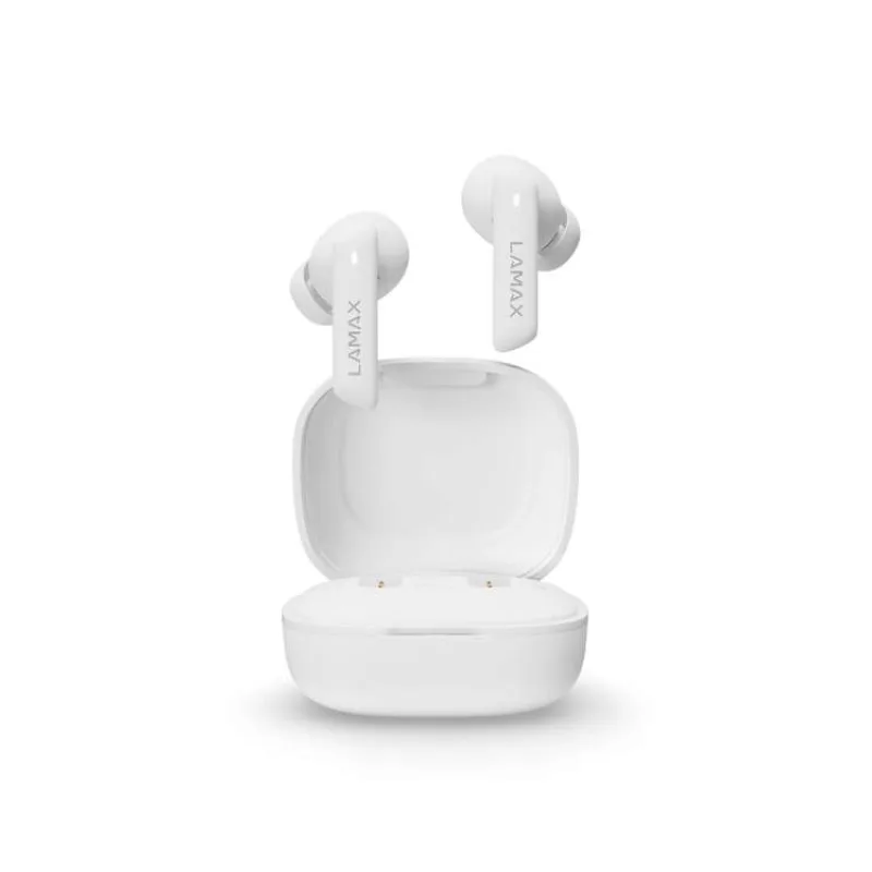 LAMAX Clips1 ANC- špuntová sluchátka - bílé (LXCPS1ACWA)