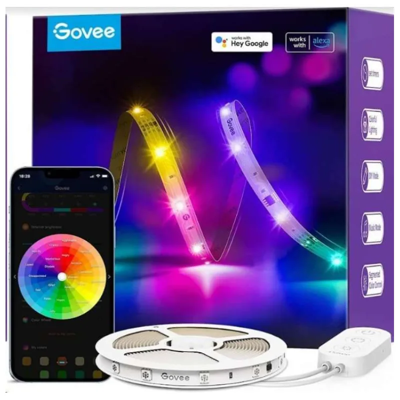 Govee WiFi RGBIC PRO Smart LED pásek 5m (H618A3D1)