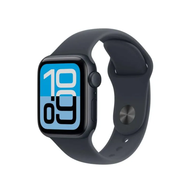 Apple Watch SE 3 GPS 40mm Midnight Aluminium Case with Midnight Sport Band - M/L (MEHC4WF/A)