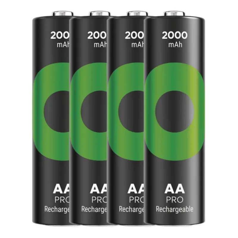 GP Nabíjací bat. ReCyko Pro AA (HR6) 2000mAh - 4ks (1032224200)
