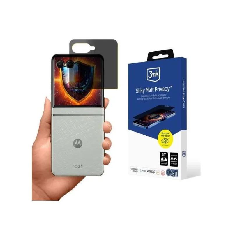 3mk ochranná folie Silky Matt Privacy pro Motorola Razr 60 (5903108662345)