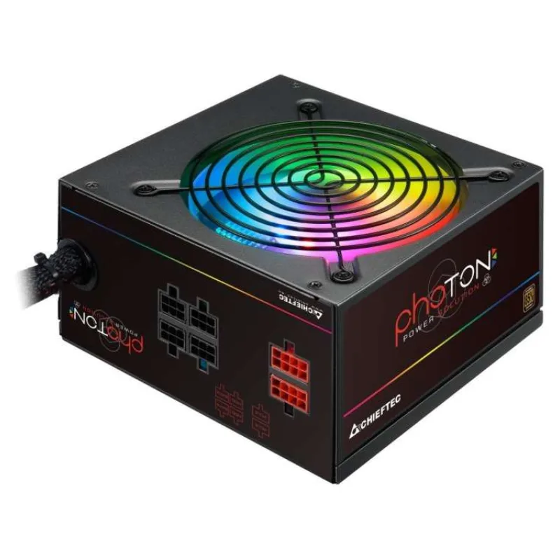 CHIEFTEC zdroj CTG-650C-RGB / Photon Series / 650W / 120mm fan / akt. PFC / modulární kabeláž / 80PLUS Bronze (CTG-650C-RGB)