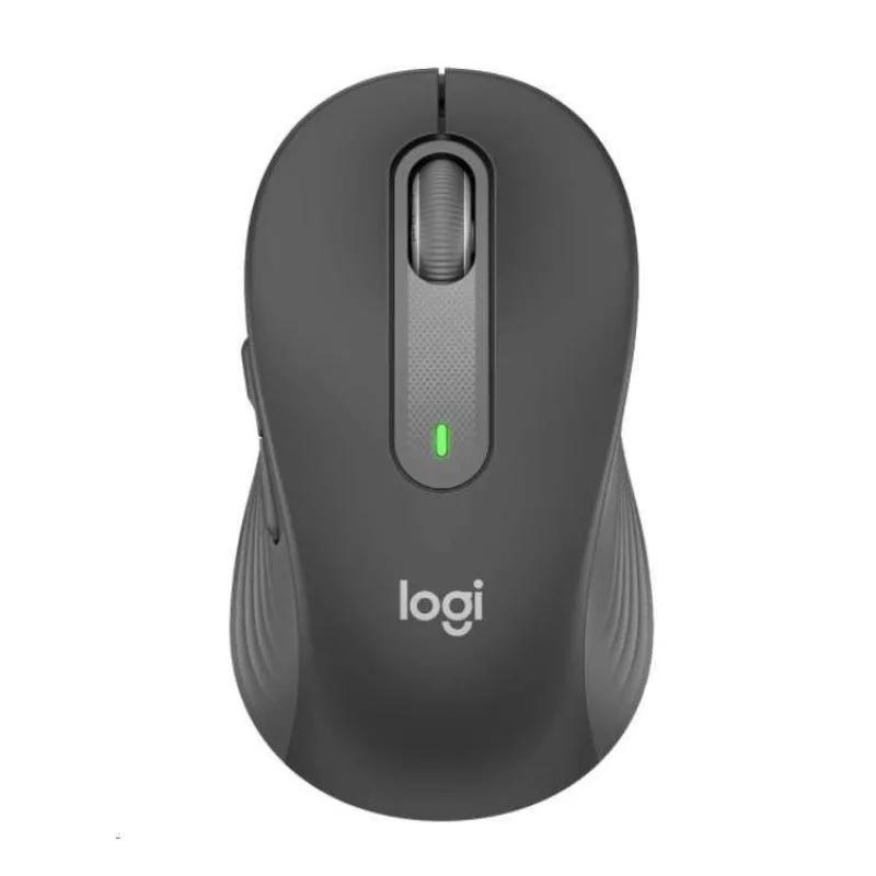 Logitech myš Signature M650L / Kancelářská/ Laserová/ Bezdrátová USB + Bluetooth/ šedá (910-006236)