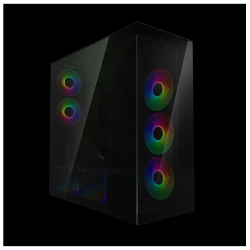 ARCTIC skříň Xtender / E-ATX / 2x120mm ARGB fan / 2xUSB / USB-C / vertical GPU kit / tónované sklo / černá (ACPCC00016A)