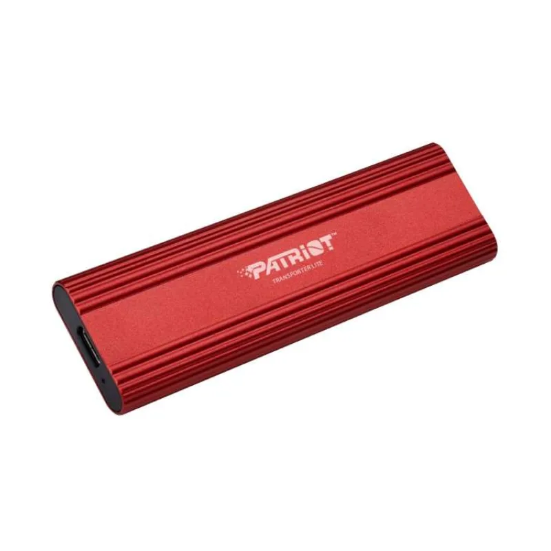 PATRIOT TRANSPORTER Lite 4TB Portable SSD / USB 3.2 Gen2 / USB-C / externí / hliníkové tělo / červený (PTPL4TBPEC)
