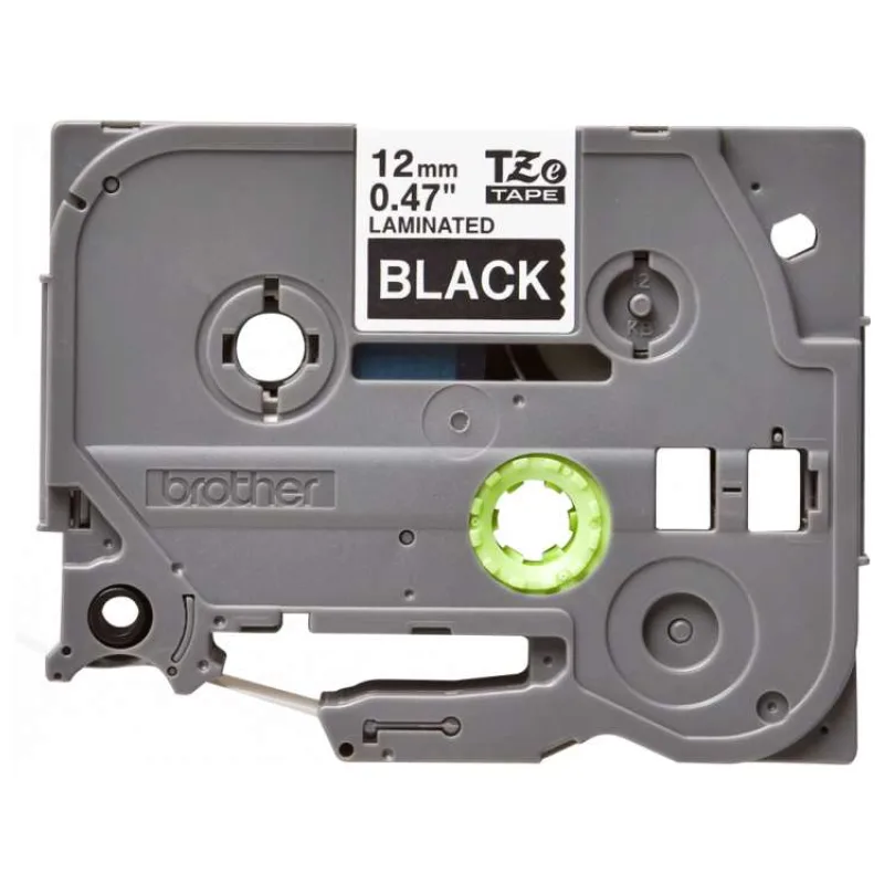 páska BROTHER TZ335 biele písmo, čierna páska Tape (12mm) (TZE335)