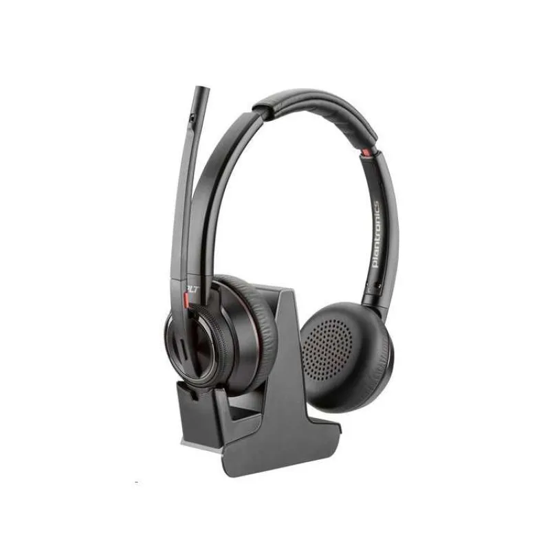 Poly Savi 8220 UC-M náhlavní souprava, DECT, ANC, USB-A, stereo (8D3F5AA#ABB)