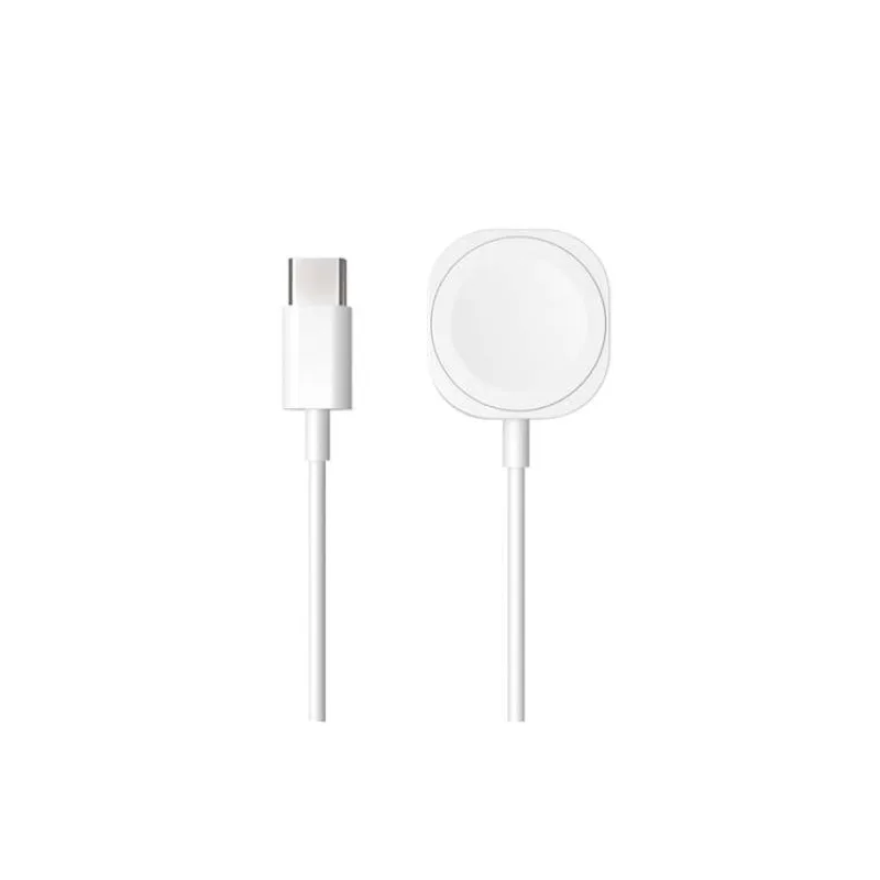 FIXED USB-C nabíjací kábel pre Apple Watch, biely (FIXDW-AW-C)
