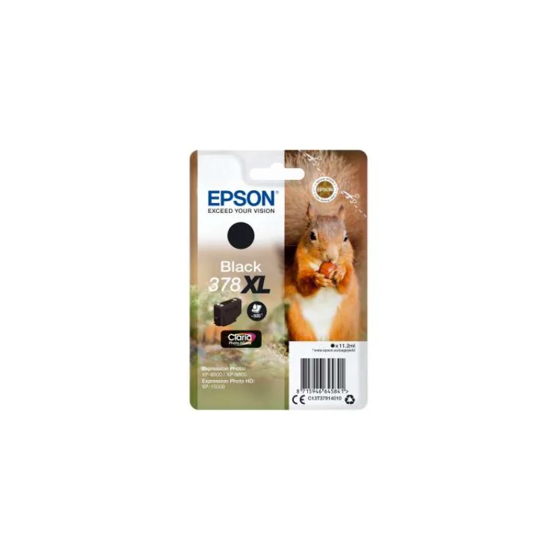 EPSON cartridge T3791 black (veverka) (C13T37914010)