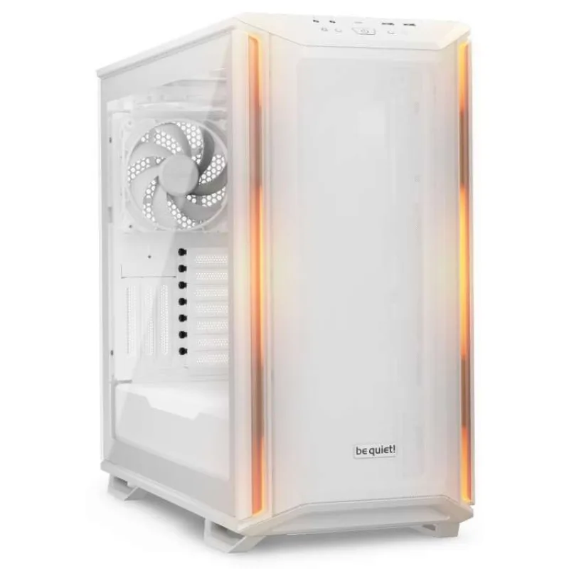 Be quiet! skříň DARK BASE 701 / MidT / bez zdroje / 3x140mm fan / ARGB / 1x USB-C + 2x USB3 / průhledná bočnice / bílá (BGW59)