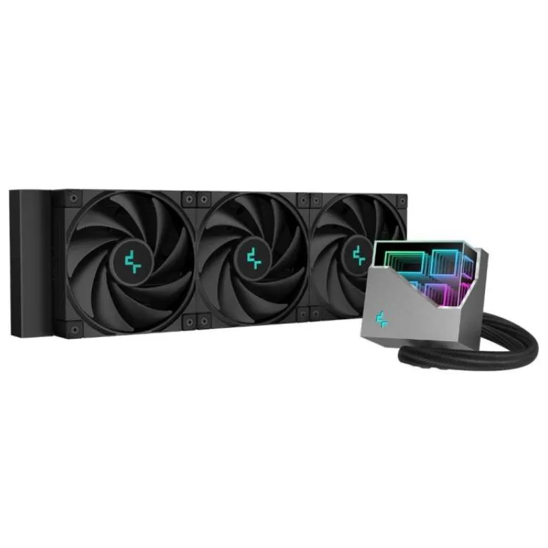 DEEPCOOL vodní chladič LT720 / 3x120 mm fan / ARGB / Intel i AMD (R-LT720-BKAMNF-G-1)