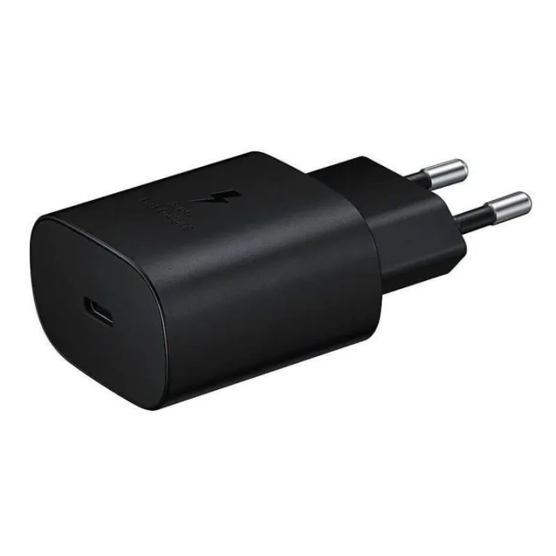 Samsung USB-C 25W Cestovní nabíječka Black (OOB Bulk) (EP-TA800EBE)