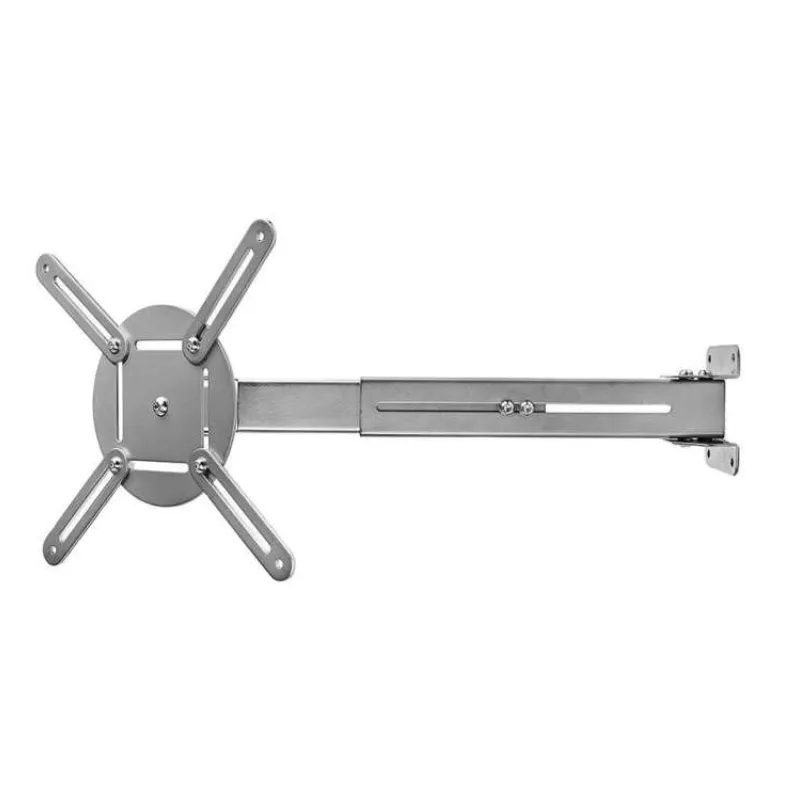 NEDIS nástěnný držák pro projektor/ Full motion/ nosnost 10 kg/ otáčení 360°/ 4 ramena/ ocel/ šedý (PJWM100GY)