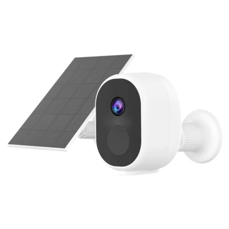 IMMAX NEO LITE SMART Security venkovní solární kamera BARREL, Wi-Fi 2,4GHz, 4MP, PIR, TUYA (07802L)