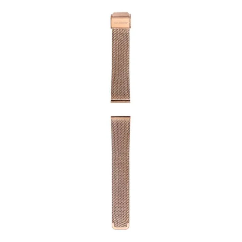 Garett univerzální řemínek 20 mm, zlatorůžový kovový, typ Mesh (STRAP_GLD_STL_20MM)