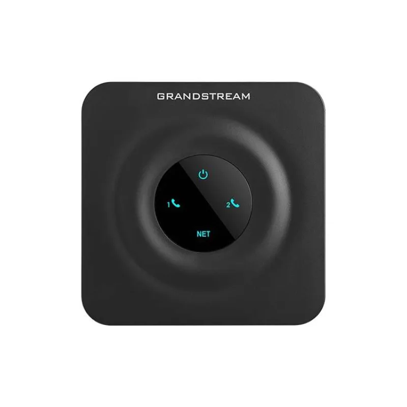 Grandstream HT802 V2 (ATA), 2x FXS, 2 SIP účty, 1x LAN, 3-cestná konf., auto-provisioning (HT802_V2)