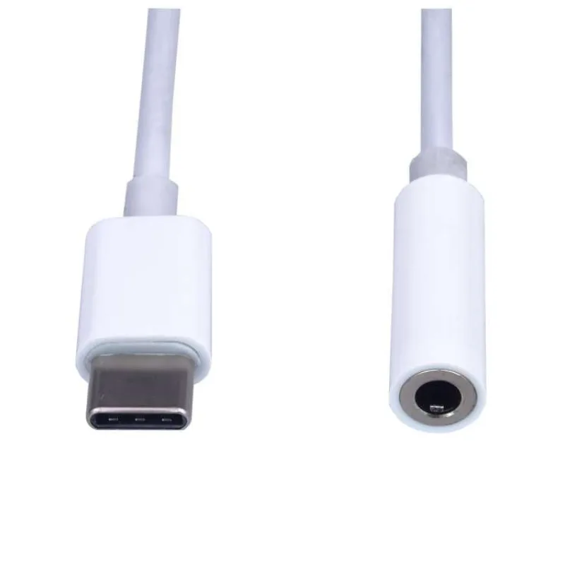 PremiumCord Převodník USB-C na audio konektor jack 3,5mm female 10cm (ku31zvuk01)