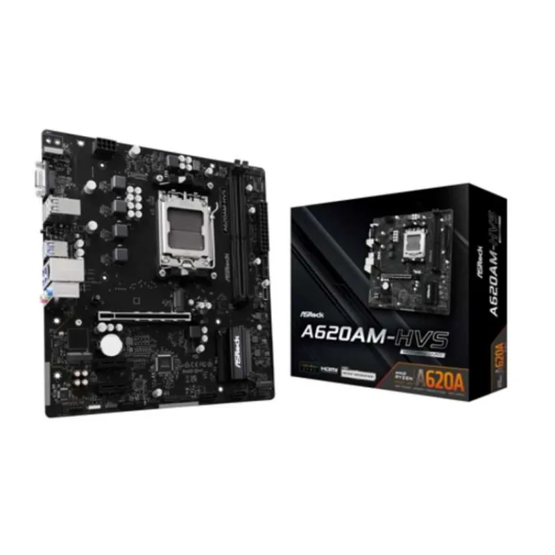 ASRock MB Sc AM5 A620AM-HVS, AMD A620A, 2xDDR5, 1xHDMI (A620AM-HVS)