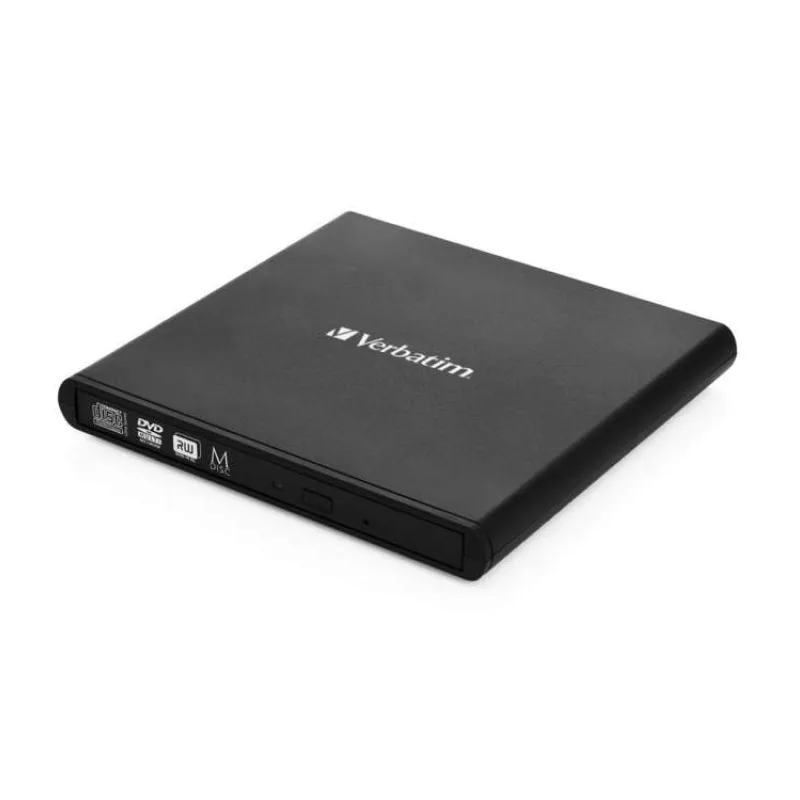 VERBATIM externí mechanika DVD-RW Rewriter USB 2.0 Black + NERO (98938)