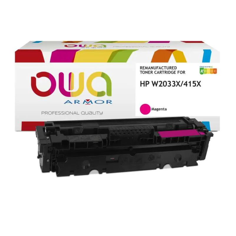 OWA Armor toner pro HP CLJ Pro MFP M450 magenta, level man., 6.000 str., komp.s W2033X (K18975OW)