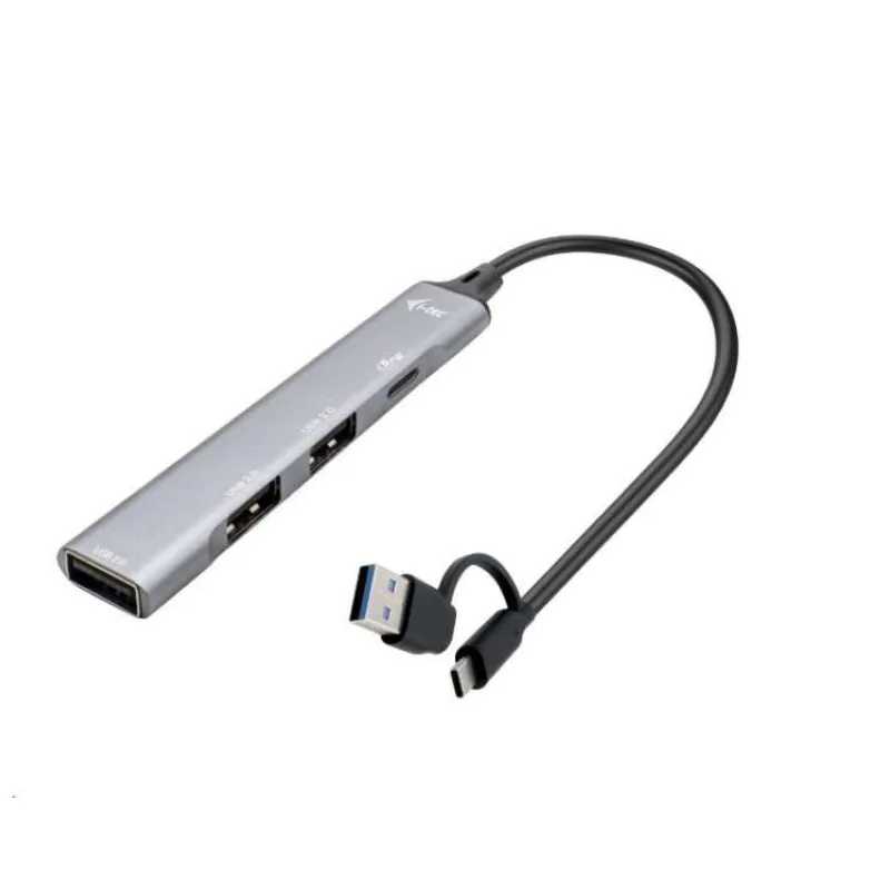 I-Tec USB-A/USB-C Metal HUB 1x USB-C 3.1 + 3x USB 2.0 (CAHUBMETALMINI4)