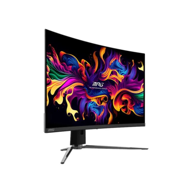 MSI MPG 321CURX QD-OLED gaming monitor 31,5" QD-OLED zakřivený/UHD/240Hz/0,03ms/2xHDMI/DP/USB-A,B,C/Výšk.nast/černá (MPG 321CURX QD-OLED)