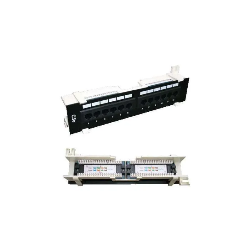 DATACOM Patch box UTP 12 port CAT5E DUAL BK (3200)