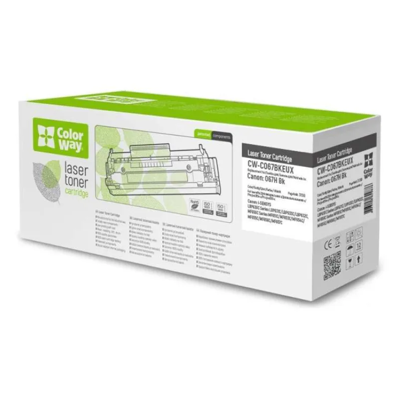 COLORWAY kompatibilní toner pro CANON CRG-067H/ 3130 stran / Černý (CW-C067BKEUX)