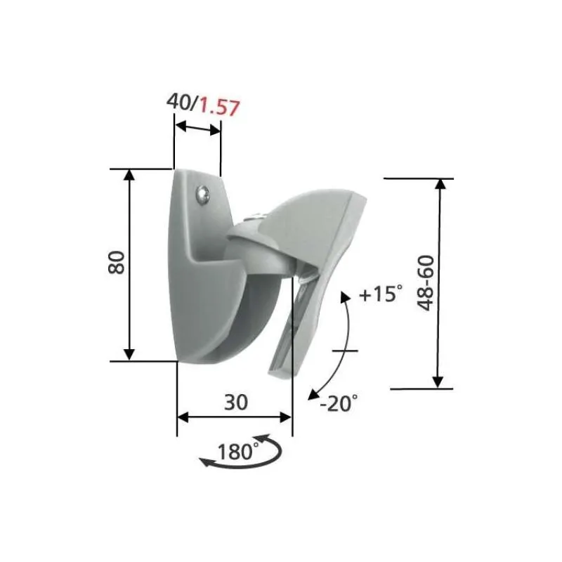 Držiak repro Vogel´s VLB 500 black do 5kg (VLB 500 b)
