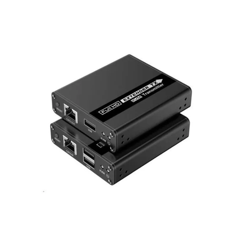 PremiumCord HDMI KVM extender 4K a FULL HD 1080p na 70m s přenosem USB (khext70-6)