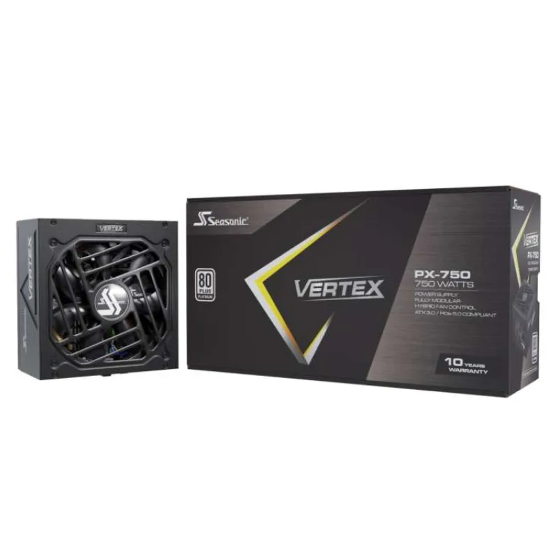 SEASONIC zdroj VERTEX PX-750 Platinum / 750W / ATX3.1 / 135mm fan / 80PLUS Platinum (VERTEX PX-750)