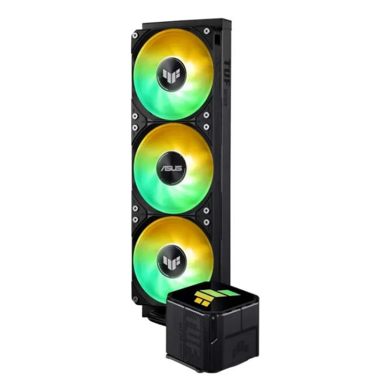 ASUS vodní chladič CPU AIO TUF GAMING LC III 360 ARGB, 3x120mm, LGA1851, AM5 (90RC0191-B0EAY0)