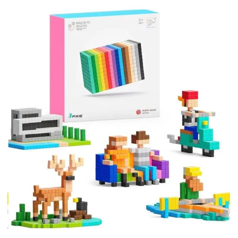 PIXIO-1600 magnetická stavebnice (20106)