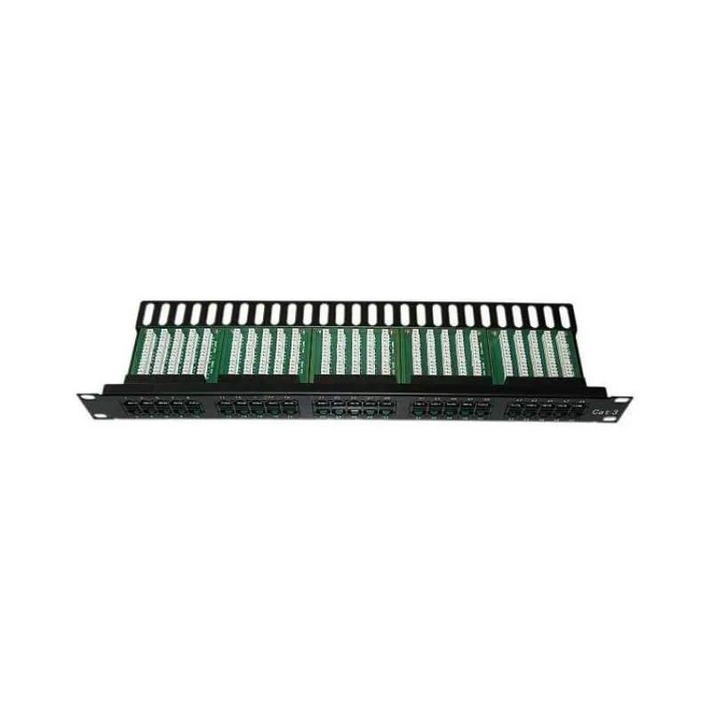 XtendLan Patch panel 19", 50 portů, Cat3, 1U (PP19-50C3U)