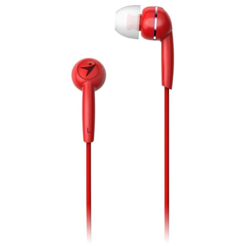 GENIUS headset HS-M320/ červený/ 4pin 3,5 mm jack (31710005415)