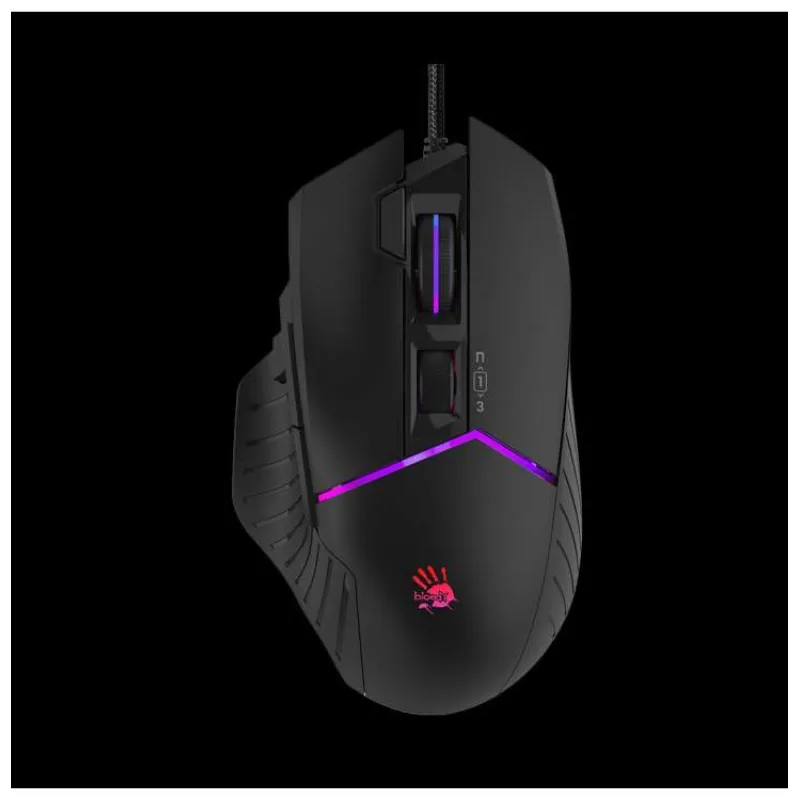 A4tech Bloody Myš W95 Max Activated, podsvícená herní myš, 12000 DPI, USB, Černá (W95 MAX A BK)