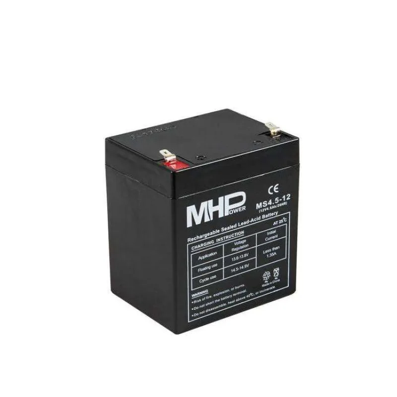 Pb akumulátor MHPower VRLA AGM 12V/4,5Ah (MS4.5-12 (MS4.5-12)