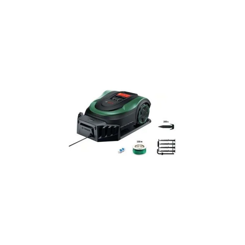 BOSCH Indego S+ 500, robotická sekačka, 18 V, výška střihu 30 – 50 mm, plocha až 500 m2 (06008B0302)
