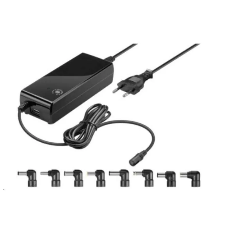 goobay Napájecí zdroj 90W pro notebook 230V, 12-22V max. 4A, USB port (ppadapter-88)