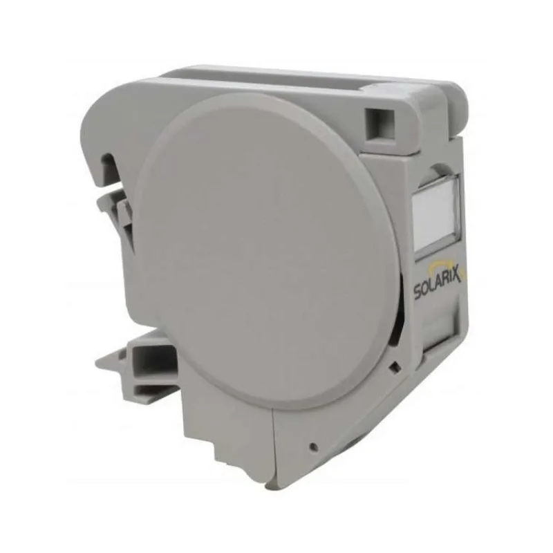 Solarix Držák na DIN lištu pro jeden keystone šedý SXKJ-DIN-GY (23064920)